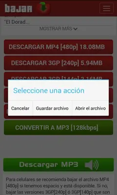 MociTube android App screenshot 0